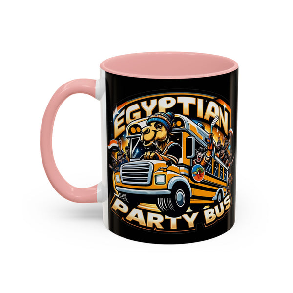 Egyptian Party Bus - Accent Coffee Mug - 11oz | 15 oz