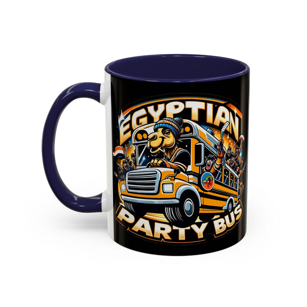 Egyptian Party Bus - Accent Coffee Mug - 11oz | 15 oz