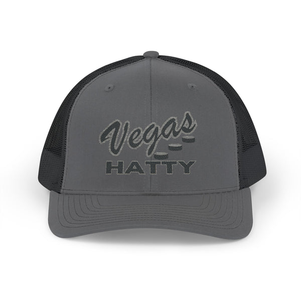 Vegas Hatty Hatrick Trucker Cap | Embroidered Snapback Hat