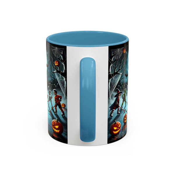 Halloween & Hockey - Accent Coffee Mug - 11oz | 15oz