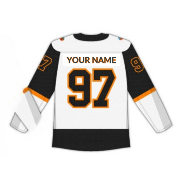 Egyptian Party Bus Hockey Jersey - White