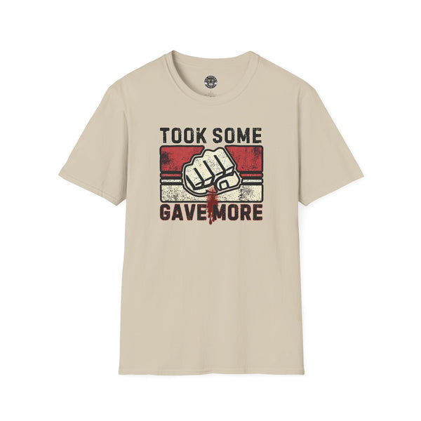 Took Some Gave More Shirt | Vintage Style Hockey T-Shirt