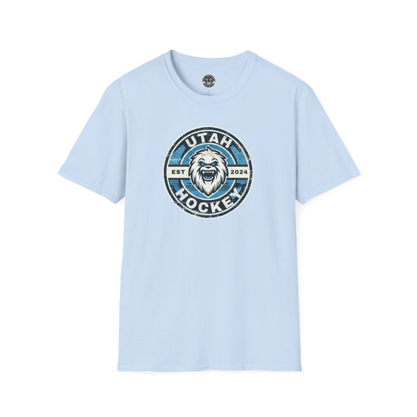 Vintage Utah Yeti Hockey Logo T-Shirt