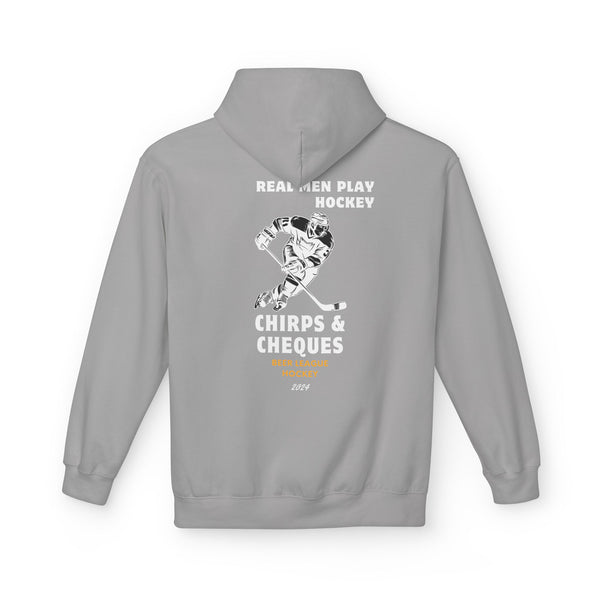 Hockey Fans Chirps & Cheques Soft Fleece Hoodie