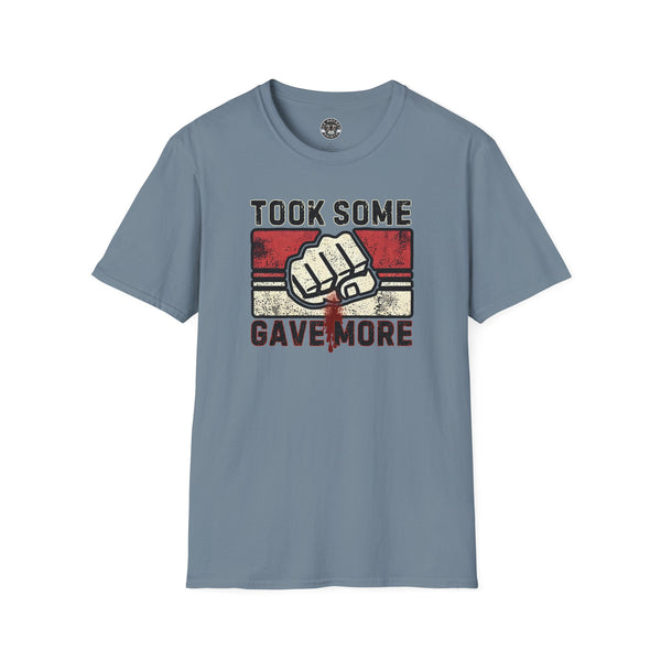 Took Some Gave More Shirt | Vintage Style Hockey T-Shirt