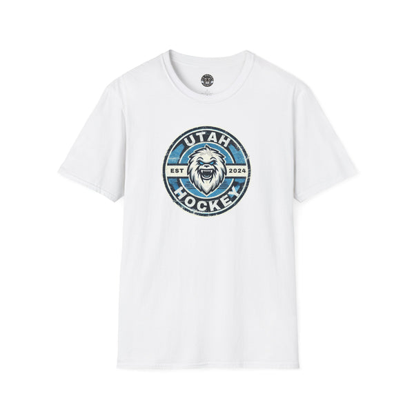 Vintage Utah Yeti Hockey Logo T-Shirt