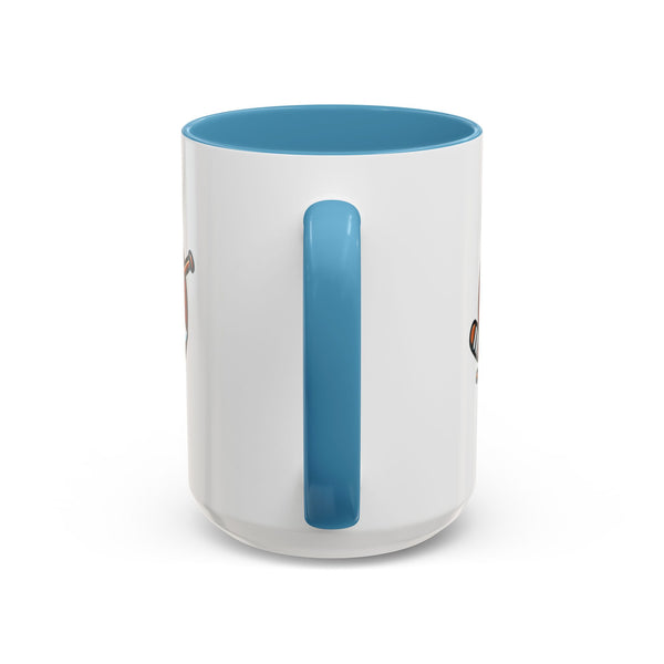Cute Hockey Ghost - Accent Coffee Mug - 11oz | 15 oz