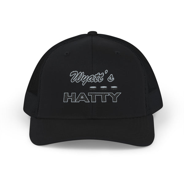 Personalized Hatty Trucker Cap - Retro Embroidered Snapback Hat