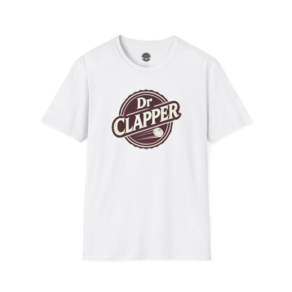 Slapshot Hockey Shirt | Dr. Clapper Vintage Style Hockey T-Shirt