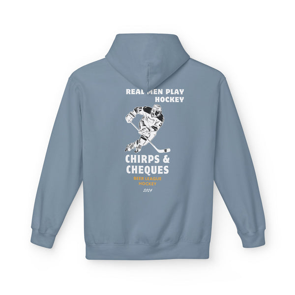 Hockey Fans Chirps & Cheques Soft Fleece Hoodie