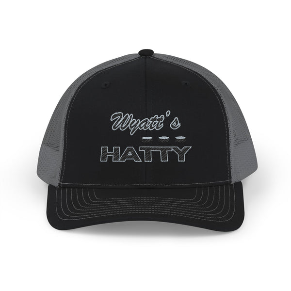 Personalized Hatty Trucker Cap - Retro Embroidered Snapback Hat