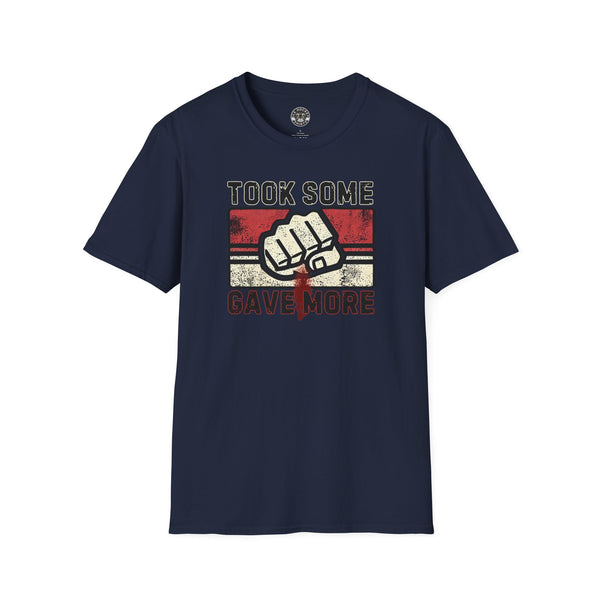 Took Some Gave More Shirt | Vintage Style Hockey T-Shirt