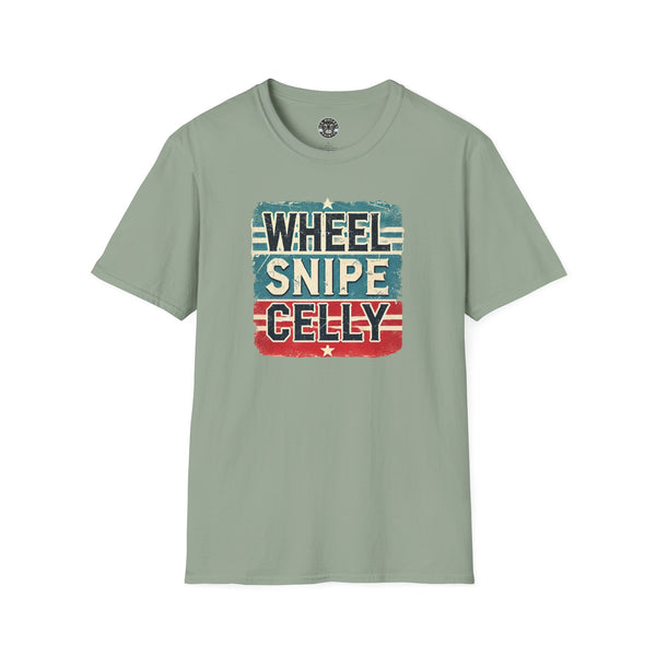 Wheel Snipe Celly Shirt | Vintage Style Hockey T-Shirt