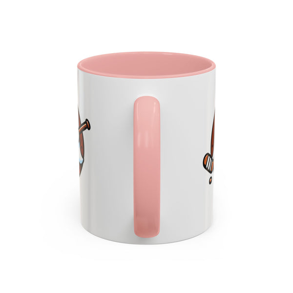 Cute Hockey Ghost - Accent Coffee Mug - 11oz | 15 oz