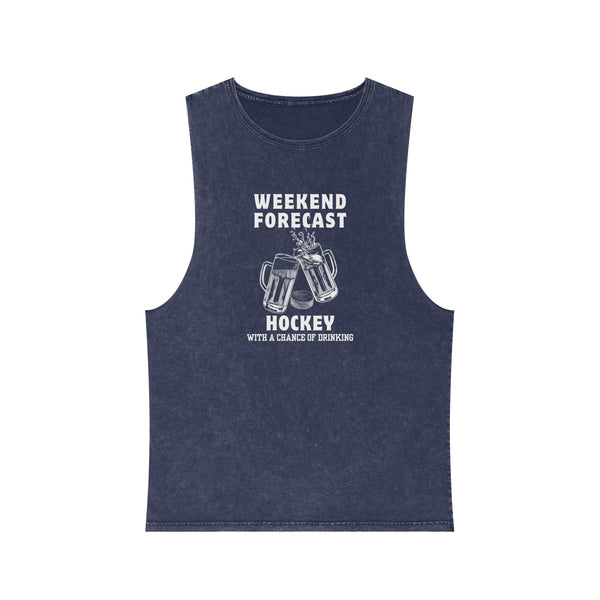 Weekend Forecast, Hockey with a Chance of Beer Tank Top