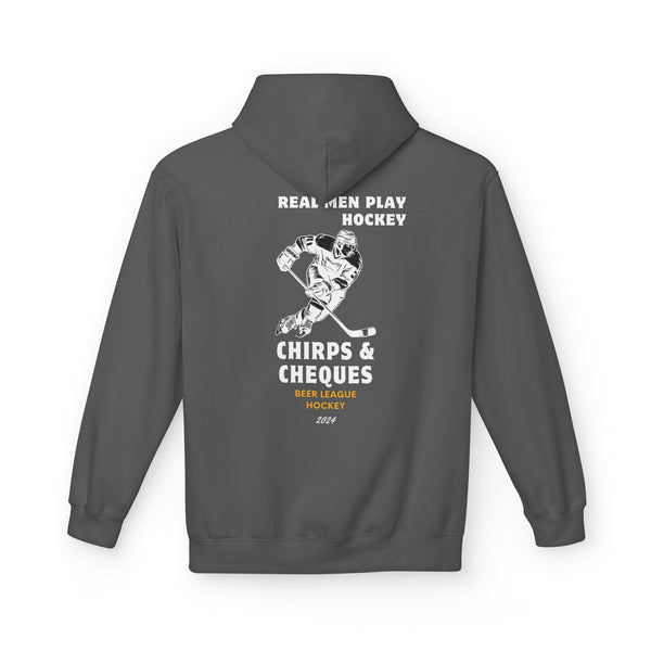 Hockey Fans Chirps & Cheques Soft Fleece Hoodie