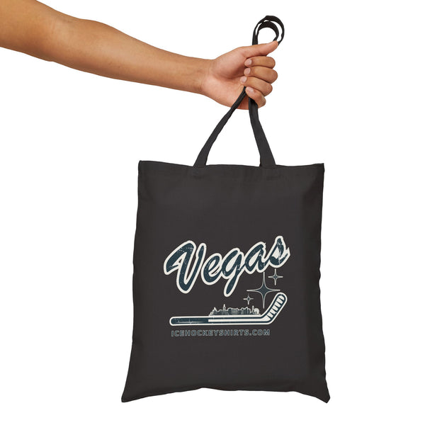 Ice Hockey Canvas Tote Bag - Vegas Tote Bag