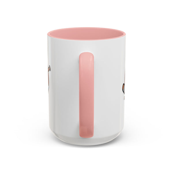 Cute Hockey Ghost - Accent Coffee Mug - 11oz | 15 oz
