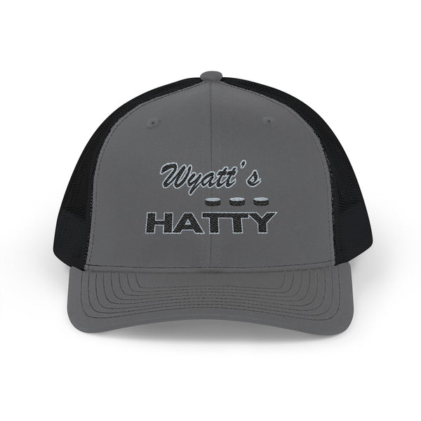 Personalized Hatty Trucker Cap - Retro Embroidered Snapback Hat