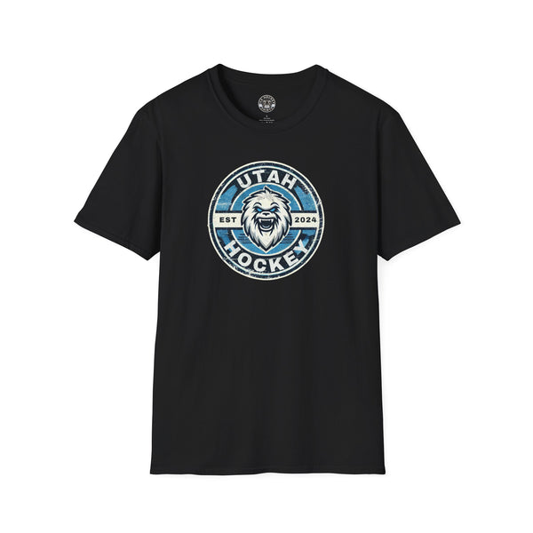 Vintage Utah Yeti Hockey Logo T-Shirt