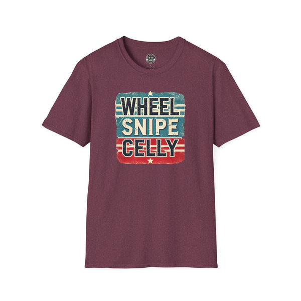 Wheel Snipe Celly Shirt | Vintage Style Hockey T-Shirt