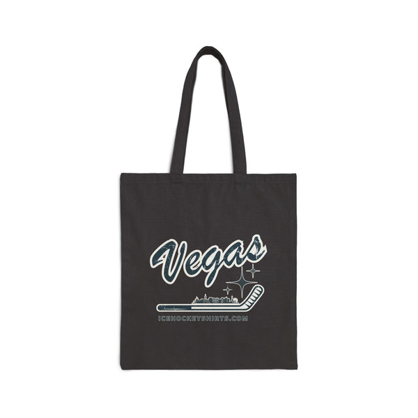 Ice Hockey Canvas Tote Bag - Vegas Tote Bag