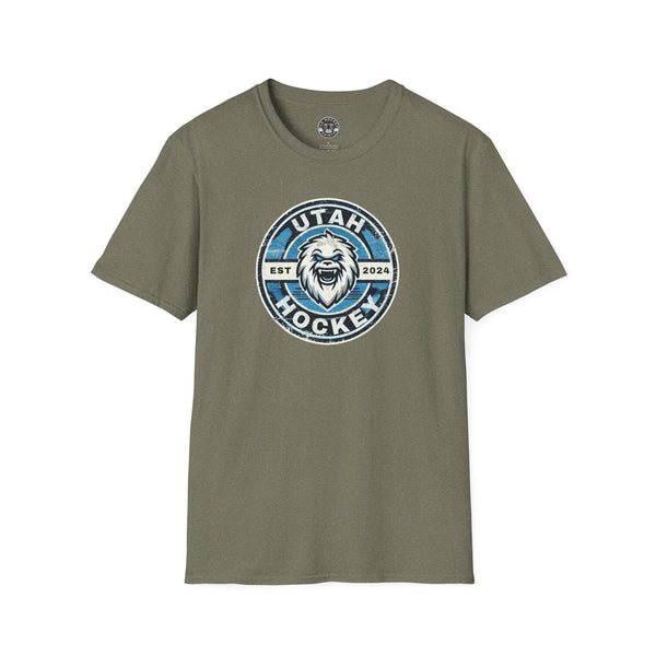 Vintage Utah Yeti Hockey Logo T-Shirt