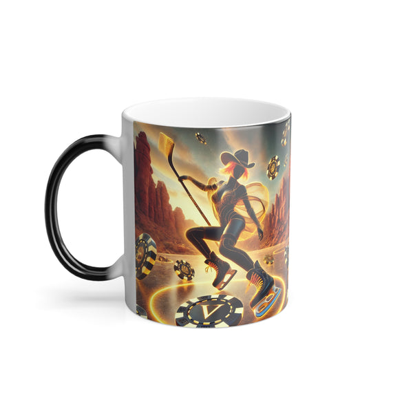 Vegas Golden Knights Inspired Hockey Coffee Mug - 11 oz