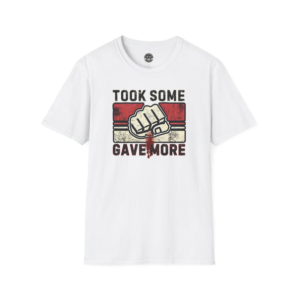 Took Some Gave More Shirt | Vintage Style Hockey T-Shirt