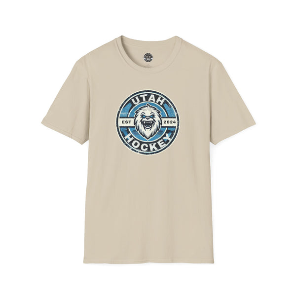 Vintage Utah Yeti Hockey Logo T-Shirt